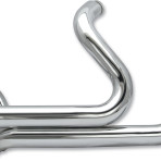 1995-2008 Chrome Power Tune Duals – exhaust header pipe by S&S Cycle 18020130