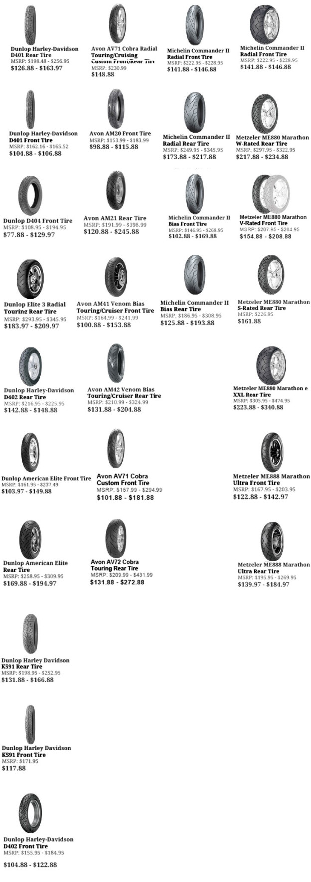 Motorcycle Tires and Service Motorcycle Garage