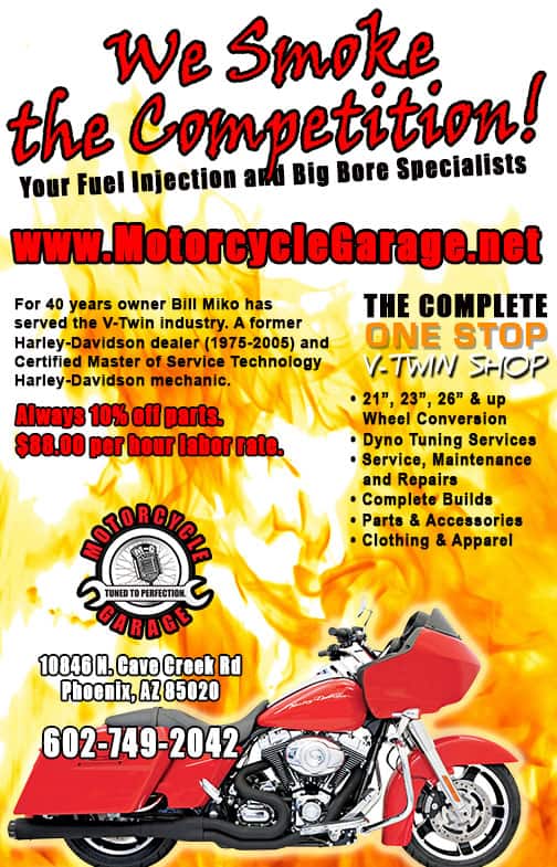 Motorcycle Garage and ThunderMax your fuel injection harleydavidson